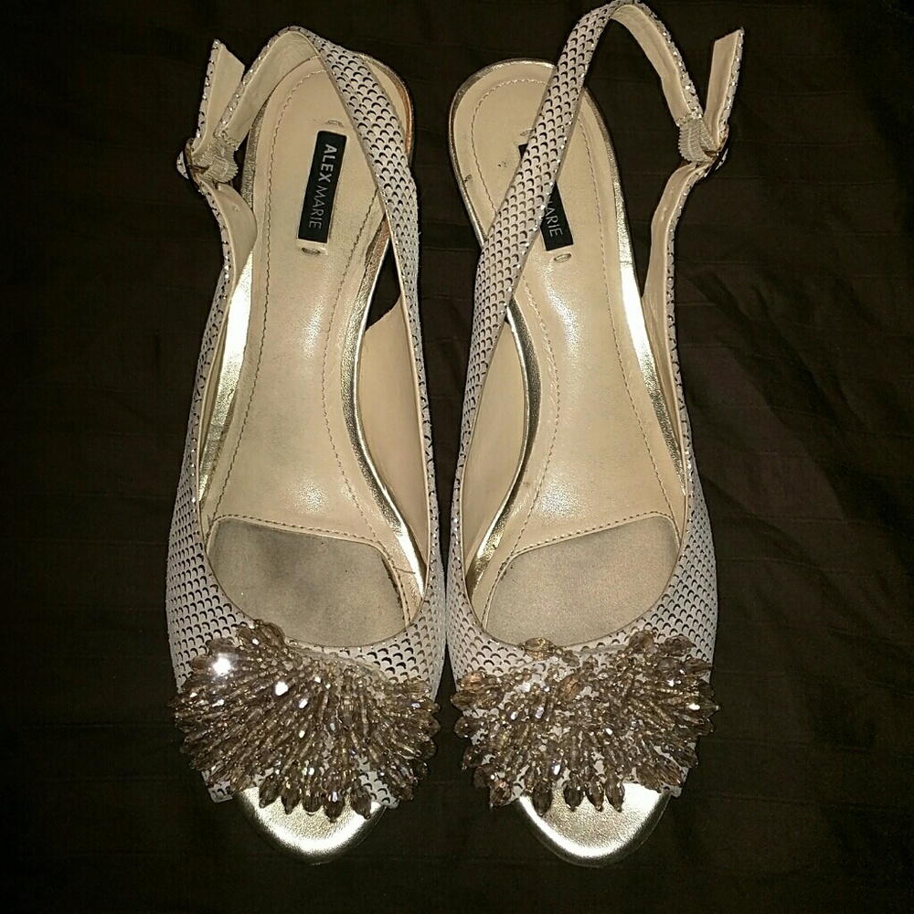 Alex marie heels leather